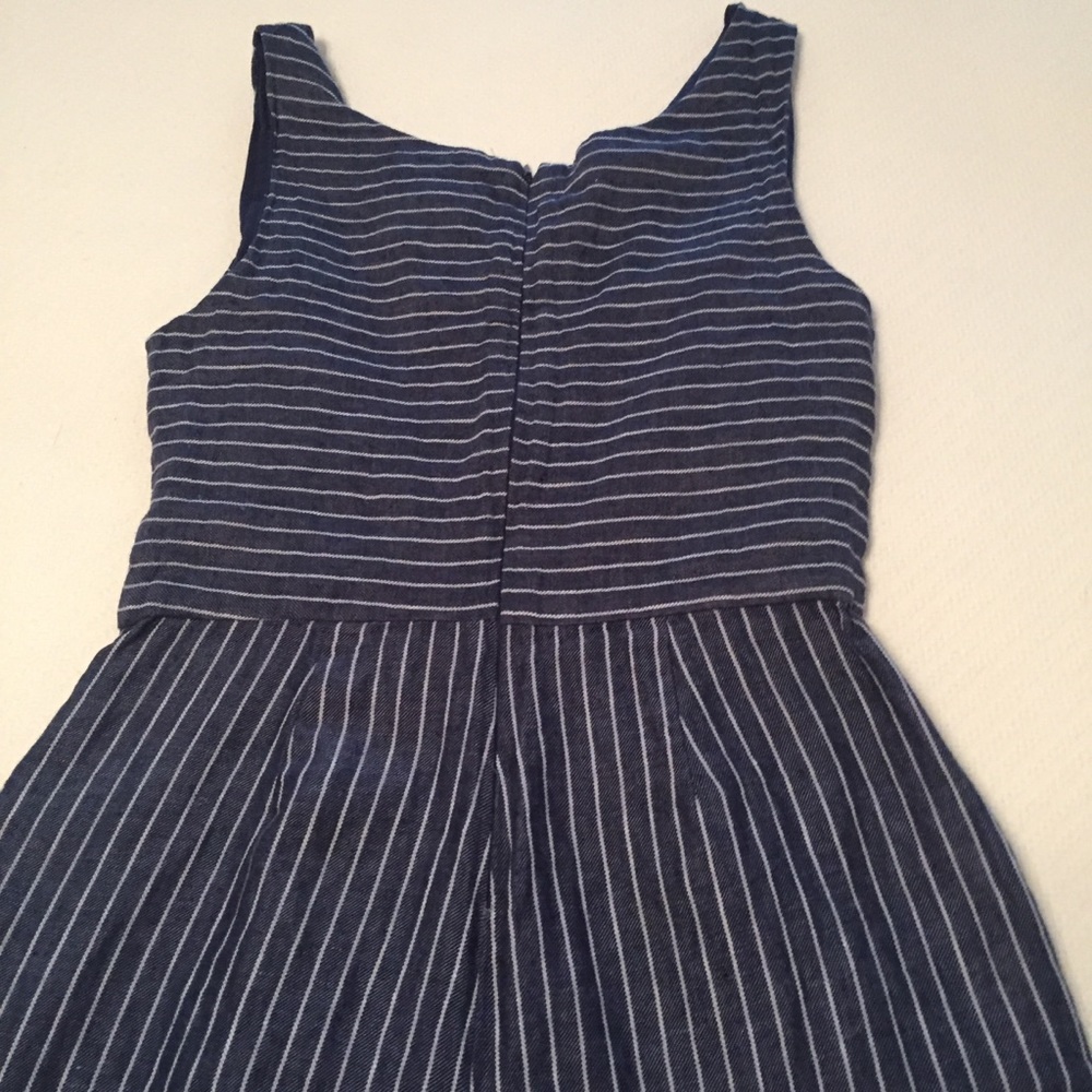 Rachel Zoe Linen Chambray Jumpsuit. size 6 - Picture 8 of 11